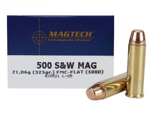 MAGTECH cal.500 SW Magnum FMJ FLAT /20