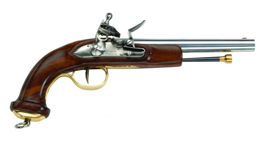 Pistolet à poudre noire PEDERSOLI Mamelouk à silex Cal.14,5mm
