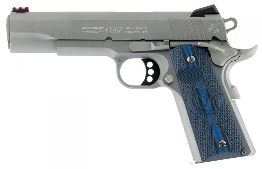 Pistolet COLT 1911 COMPETITION SERIES Inox cal.45 ACP