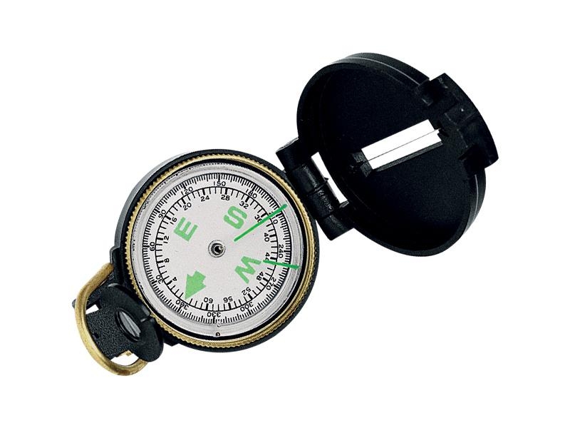 Boussole scout HERBERTZ noire avec viseur