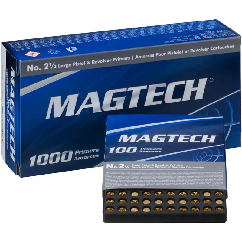 Amorces MAGTECH n°2 1/2 Large Pistol /100