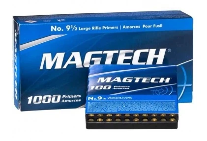 Amorces MAGTECH n°9 1/2 Large Rifle /100