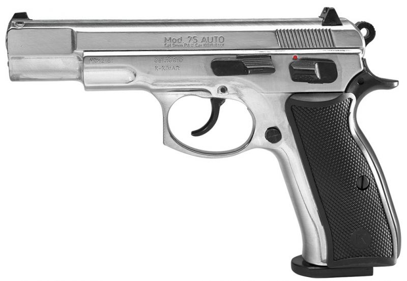 Pistolet KIMAR CZ 75 Auto Nickelé cal.9mm