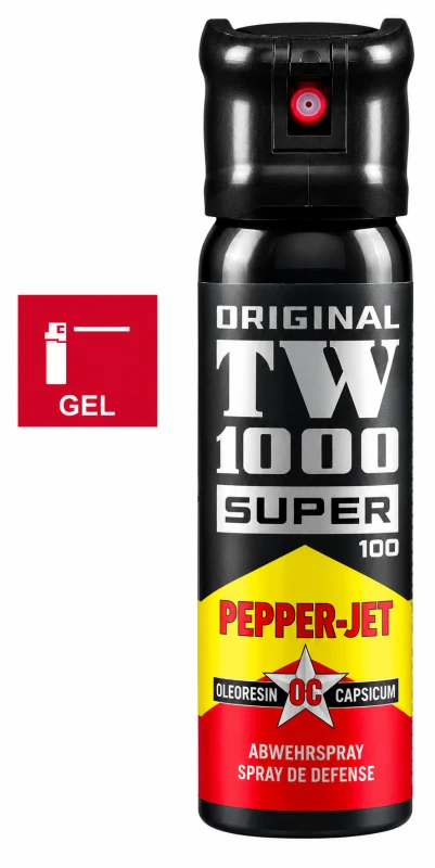 Bombe au poivre Jet Super TW1000 - 100 ml