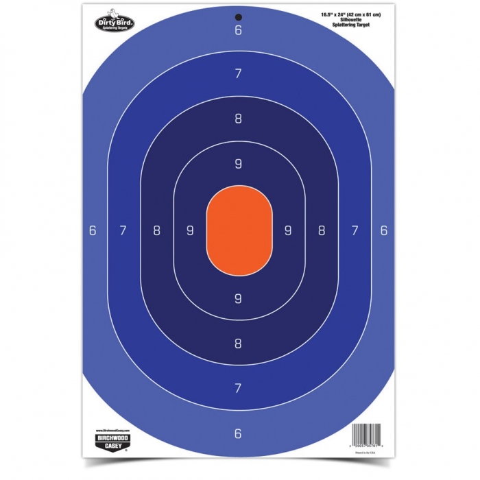 Cibles réactives ovales 42x61 cm BIRCHWOOD (paquet de 3)