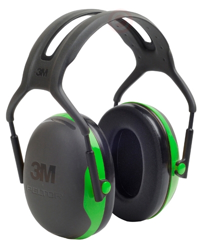 Casque Anti-Bruit PELTOR X1 Vert