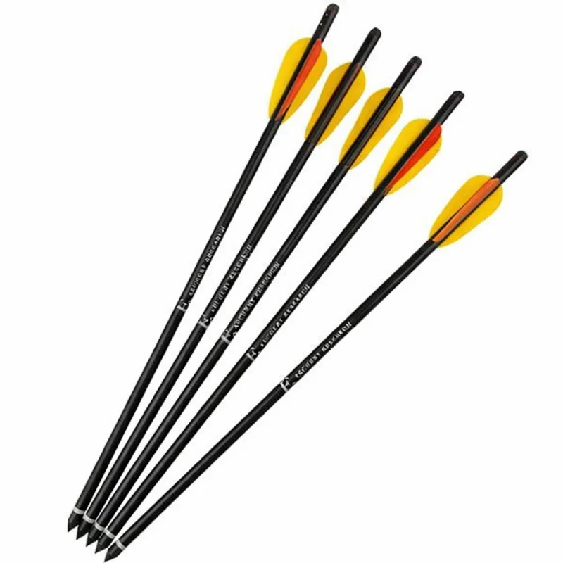 Flèches Aluminium arbalète EK ARCHERY Blade par 5 traits (20 pouces - 53 cm)