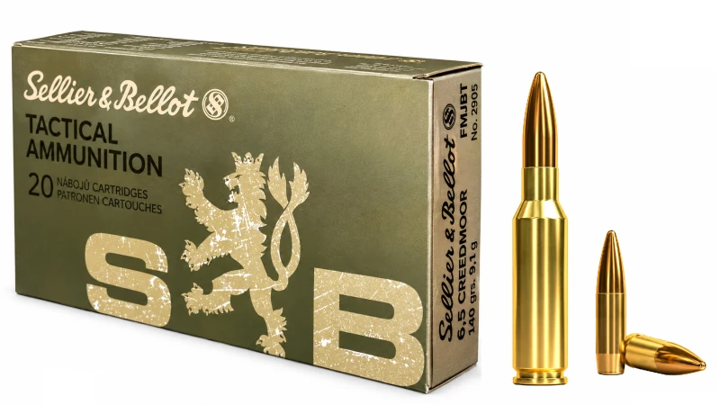 SELLIER & BELLOT cal.6,5 Creedmoor TACTICAL FMJ 140 grains - 9.1 grammes /20