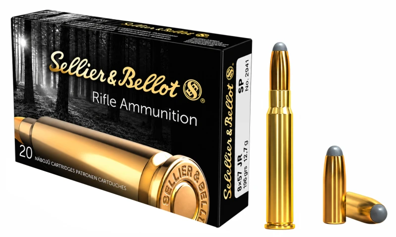 SELLIER & BELLOT cal.8x57 JR SP 196 grains  - 12.7 grammes /20