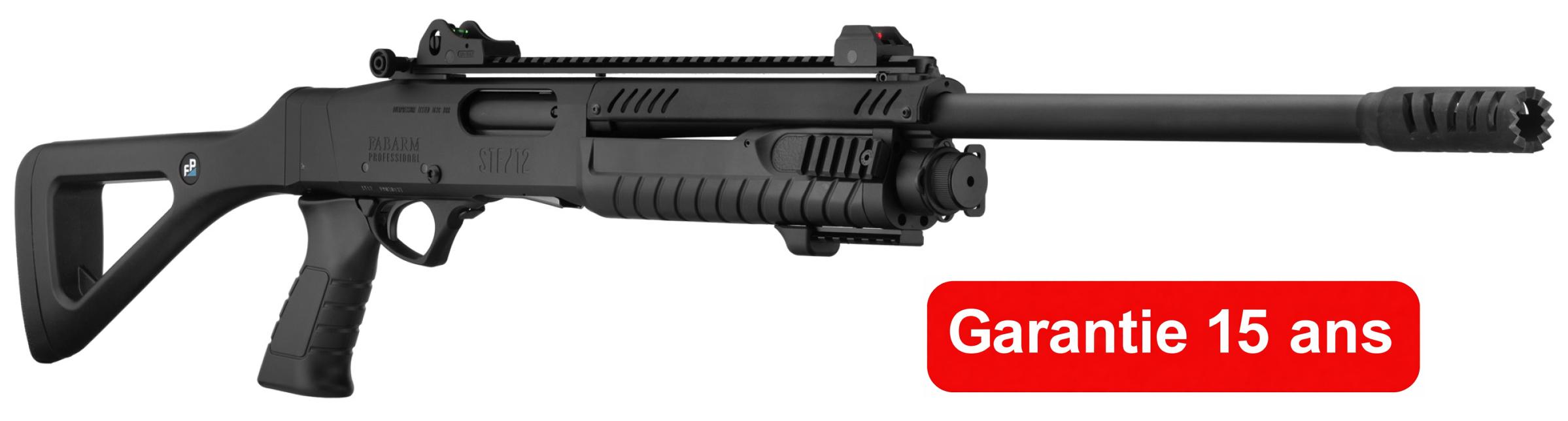 Fusil à pompe FABARM STF12 Tactical Professionnal "Kit Red DOT RTI" cal