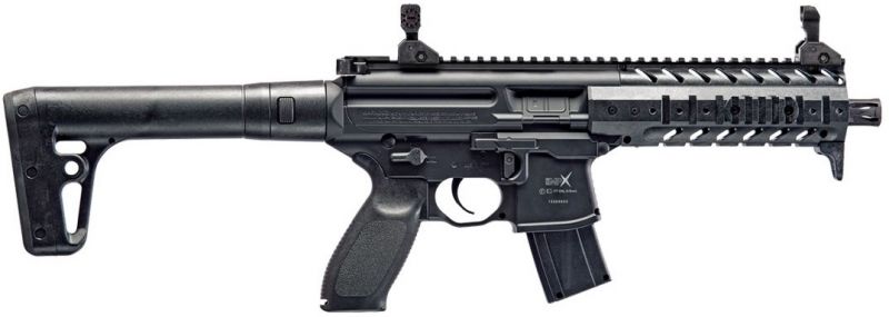 Carabine Co2 SIG SAUER MPX Black Cal.4,5mm