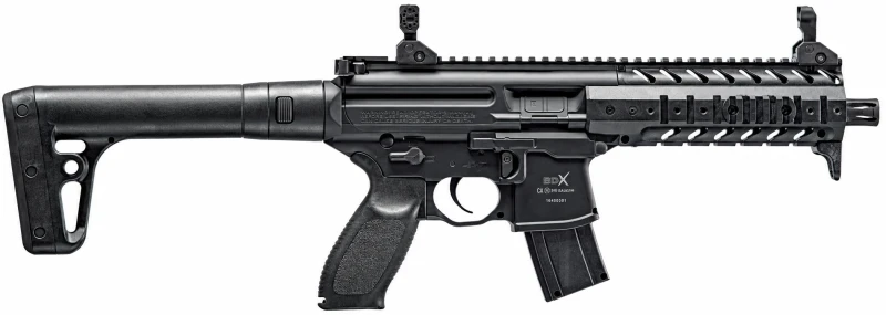 Carabine Co2 SIG SAUER MPX Black Cal.4,5mm
