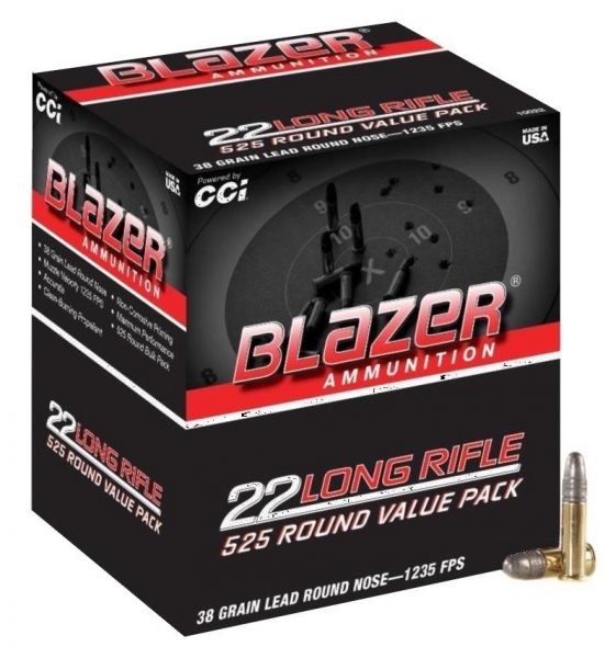 CCI 22lr Blazer Round Nose HV /525