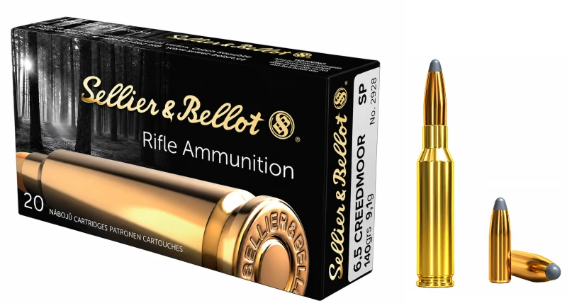 SELLIER & BELLOT cal.6,5 Creedmoor SP 140 grains - 9.1 grammes /20