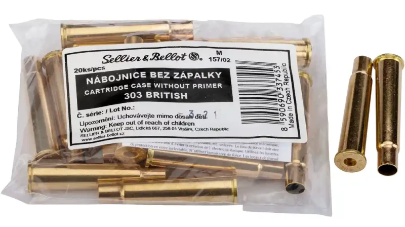 Douilles SELLIER & BELLOT cal.303 British /20