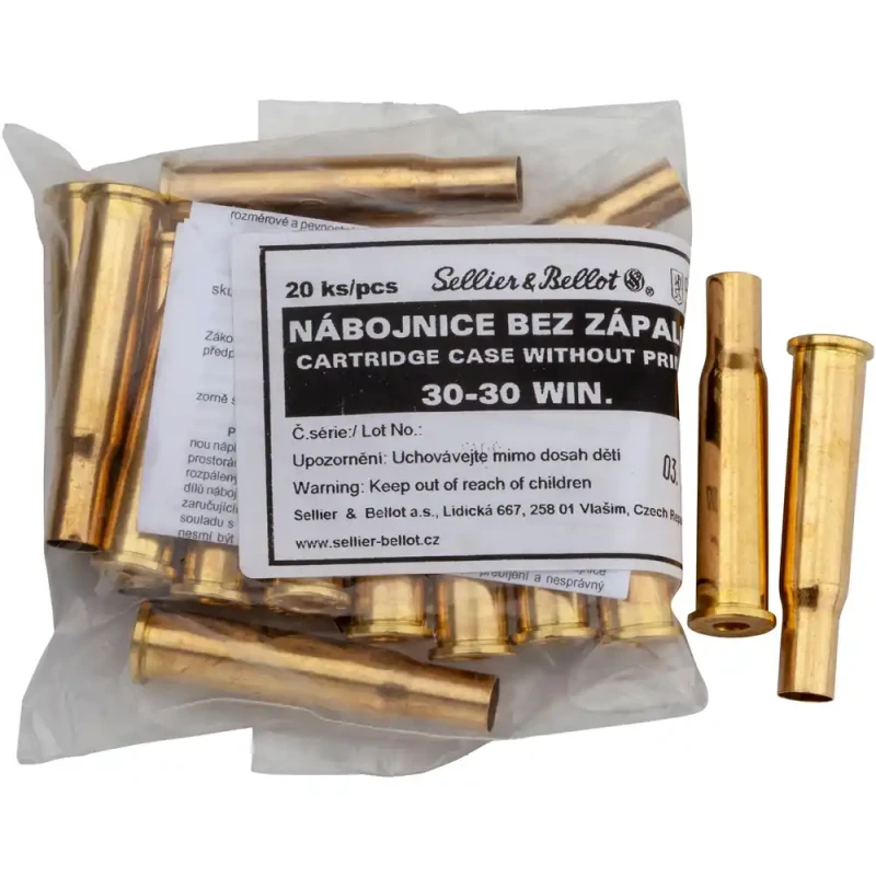 Douilles SELLIER & BELLOT cal.30-30 Win /20