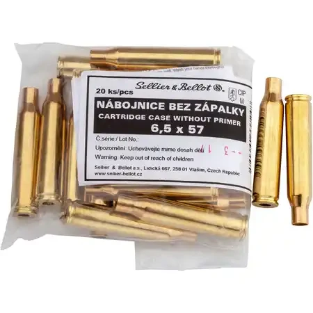 Douilles SELLIER & BELLOT cal.6,5x57 /20