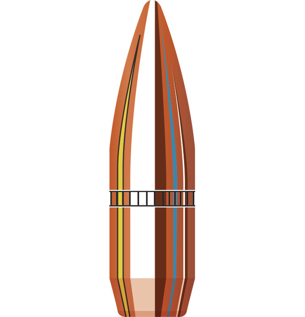 Ogives HORNADY .308 cal.30 FMJ-BT 150gr /100