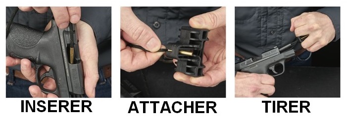 CORDON DE NETTOYAGE CARABINE PISTEURS CAL. 105 MM / .44 MAG / .44-40