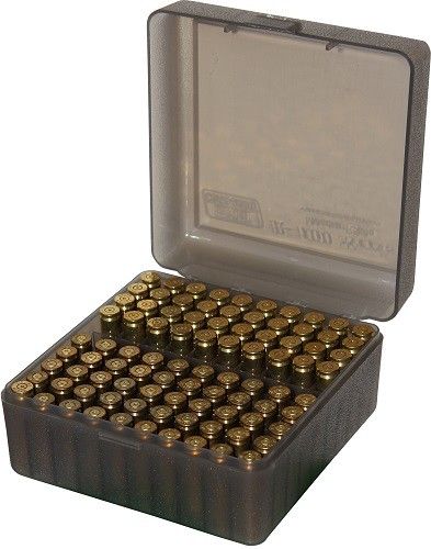 Boite à munitions MTM 100 cartouches cal.223 Rem 