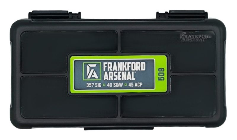 Boite à munitions FRANKFORD ARSENAL 50 cartouches cal.45 Acp - 40 SW "Translucide fumée"