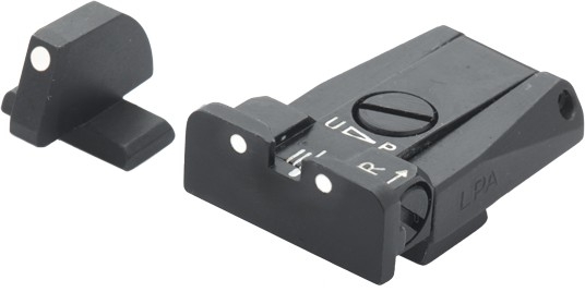 Hausse et guidon blanc LPA SIG SAUER P320 -P229