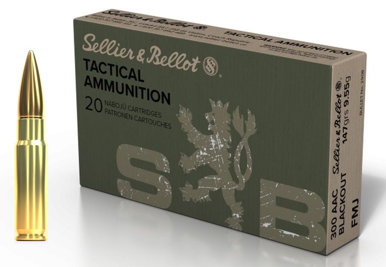 SELLIER BELLOT cal.300 AAC BLACKOUT FMJ 147gr /20