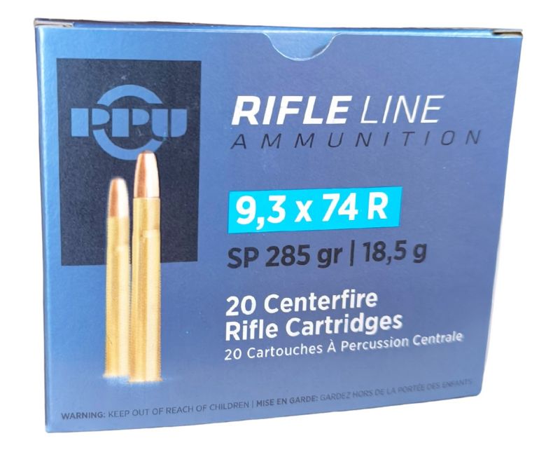 PARTIZAN cal.9,3x74R Soft Point 286 grains - 18.5 grammes /20