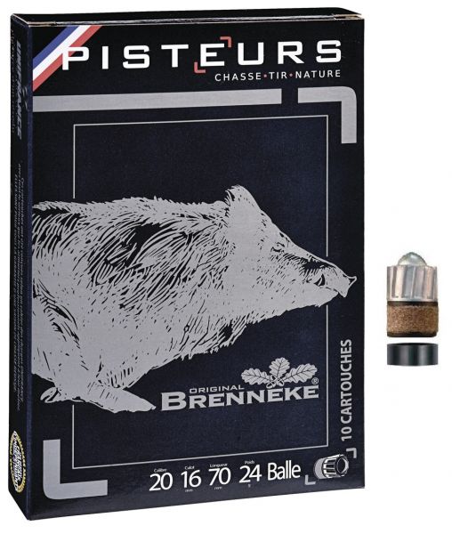 Balles Pisteurs BRENNEKE cal.20/70 (boite de 10)
