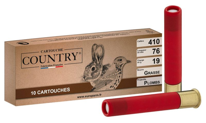 Cartouches COUNTRY 410 mag n°4 /10