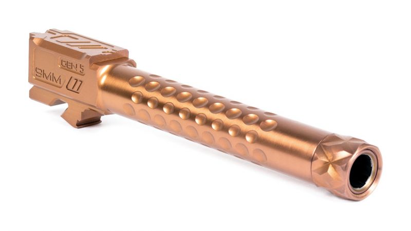 Canon match fileté bronze ZEV Glock 17 Gen.5 cal.9x19