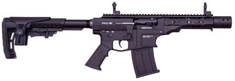Fusil semi-automatique DERYA MK-12 TACTICAL AS-220S Noir cal.12/76