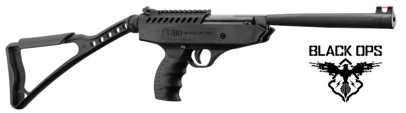 Pistolet à plombs BLACK OPS Langley Pro Sniper (13 joules) cal.4,5mm