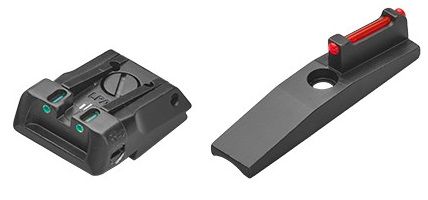 Hausse et guidon Fibre Optique Ajustable LPA RUGER MARK IV