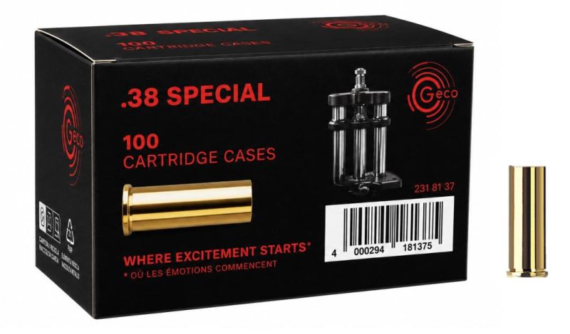 Douilles GECO .38 Special /100