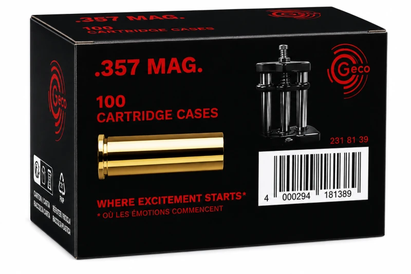 Douilles GECO .357 Mag /100