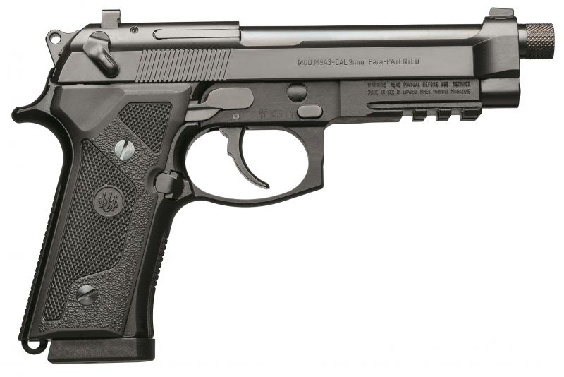 Pistolet BERETTA M9A3 Black Aqua Tek calibre 9x19