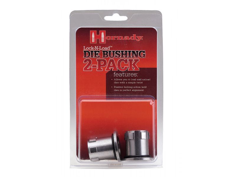 Verrou rapide pour presse de rechargement HORNADY lock-N-Load Die Bushings (Pack x2)