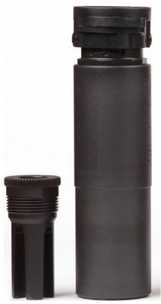 Silencieux et Frein de bouche ASE UTRA Jet-Z CQB Borelock cal.5,56mm (222-223Rem) Filetage 1/2x28