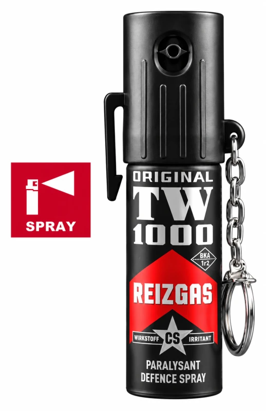 Bombe lacrymogène porte-clés Gaz CS Lady TW1000 - 15 ml