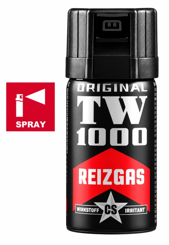 Bombe lacrymogène Gaz CS Man TW1000 - 40 ml
