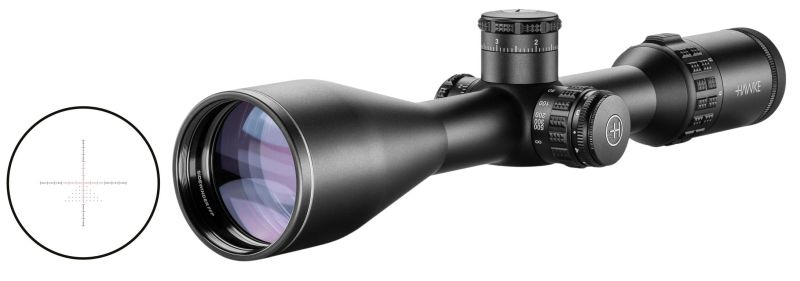 Lunette de tir HAWKE SIDEWINDER 30 FFP 6-24x56 Half Mil Mrad "Premier Plan Focal"