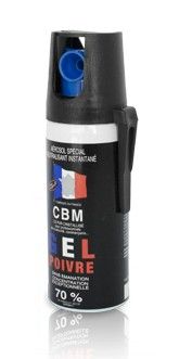 Bombe au poivre Gel CBM - 50ml