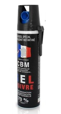 Bombe au poivre Gel CBM - 75ml