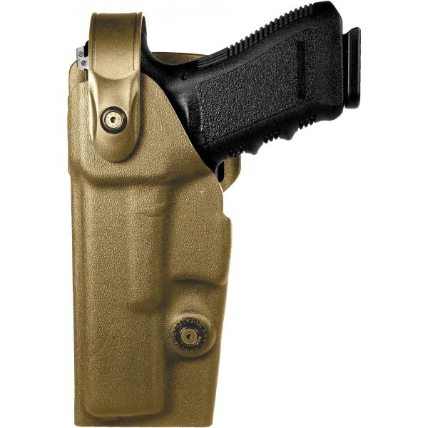 Holster gaucher VEGA TEK Duty VKD8 TAN pour Glock 17/19/22/23