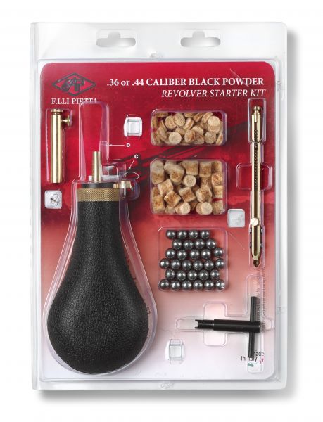 Kit Starter PIETTA pour revolver à poudre noire cal.44