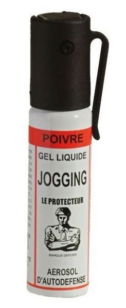 Bombe au poivre Gel Jogging LE PROTECTEUR - 25 ml