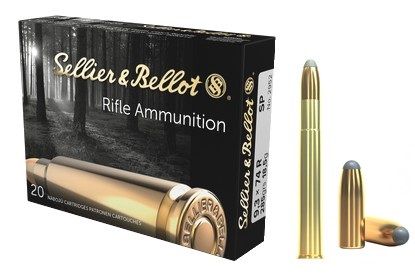 Sellier & Bellot cal.9,3x74 R SP 285 grains - 18.5 grammes /20