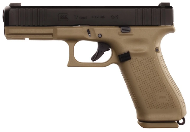 Pistolet GLOCK 17 Gen5 FR Coyote "Armée Francaise" cal.9x19