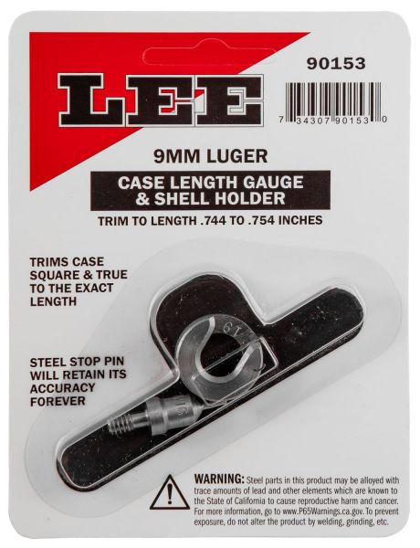LEE Case Lenght & Shell Holder cal.9mm Luger #90153